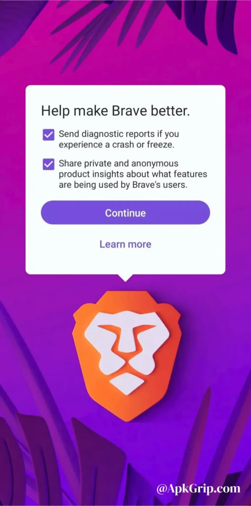 introduction of brave browser mod apk
