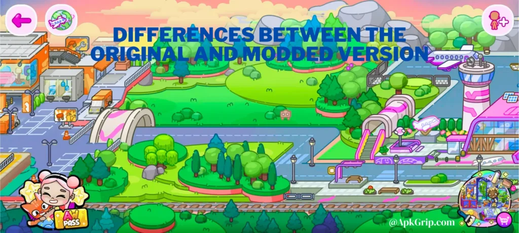 Differences Between The Original And Modded Version