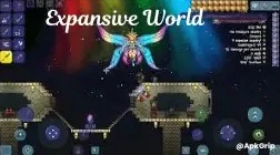 Feature of tarraria apk Expensive world