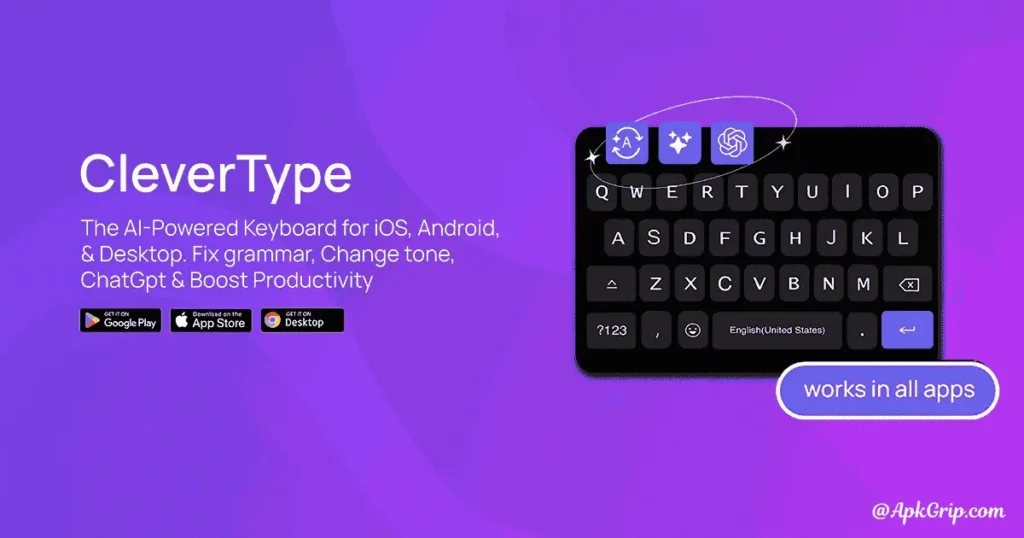 Features of clevetype mod apk