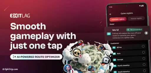 features of exitlag mod apk