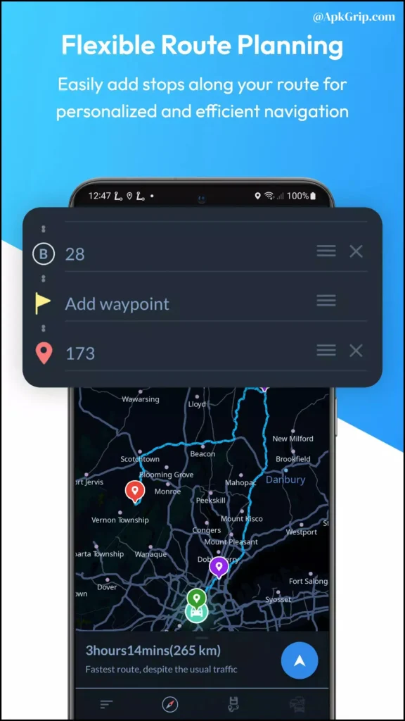 4. Real-Time Traffic Estimation (Offline Mode Supported)