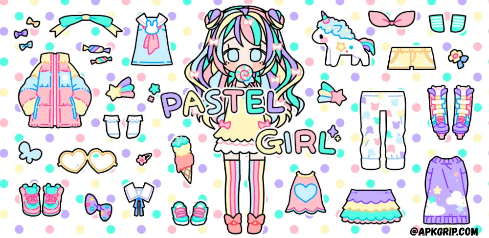 introduction of Pastel Girl MOD APK