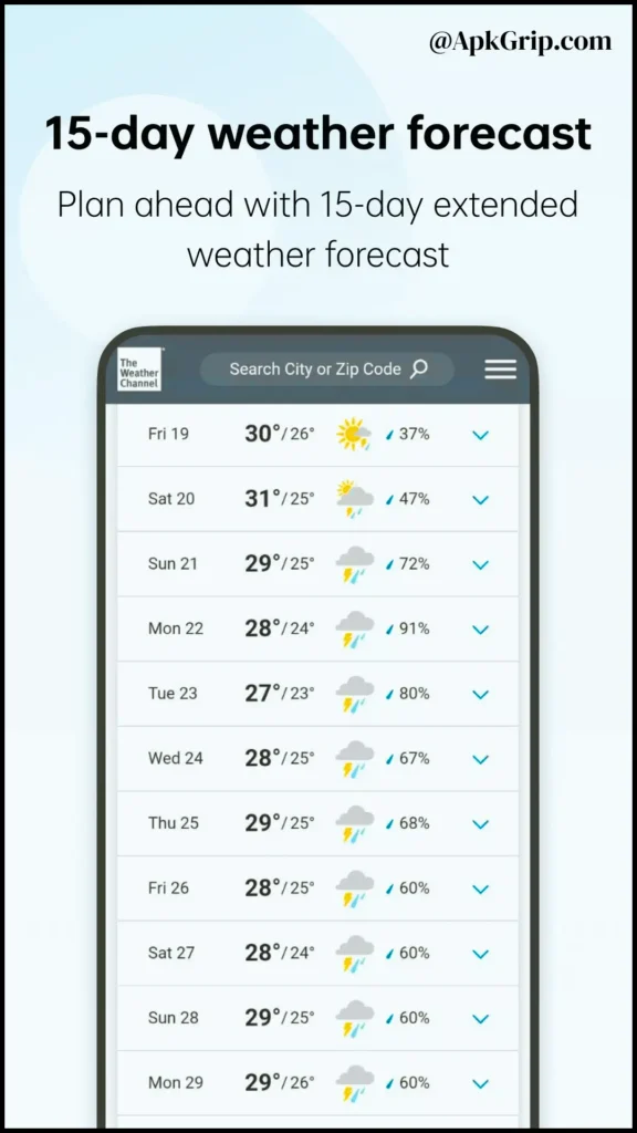 Features Of Weather Mod APK